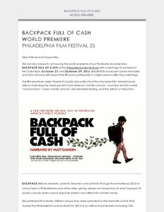 thumbnail of TO OUR PHILADELPHIA SUPPORTERS — BACKPACK FULL OF CASH film to premiere in Philadelphia on October 22 & 29_10122016